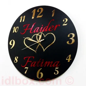 Customized Name Clock